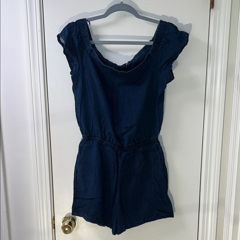 Banana Republic Navy Romper